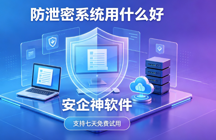防泄密系统用什么好？2026最新分享来了！中小企业选型别盲目踩坑